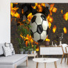 Fototapeta Piłkarska 3D Sport Piłka