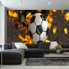 Fototapeta Piłkarska 3D Sport Piłka