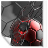 Fototapeta Sportowa Piłka W Bramce