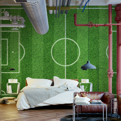 Fototapeta Stadion Z Lotu Ptaka