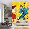 Fototapeta Taneczna Para W Stylu Pop-Art