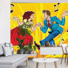 Fototapeta Taneczna Para W Stylu Pop-Art