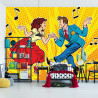 Fototapeta Taneczna Para W Stylu Pop-Art