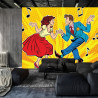 Fototapeta Taneczna Para W Stylu Pop-Art