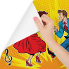 Fototapeta Taneczna Para W Stylu Pop-Art