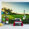 Fototapeta Pole Golfowe O Wschodzie Słońca