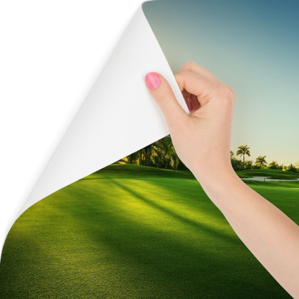 Fototapeta Pole Golfowe O Wschodzie Słońca