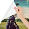 Fototapeta Torba Golfowa Na Tle Pola
