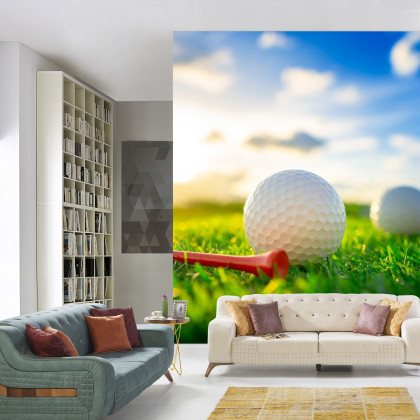 Fototapeta Piłki Golfowe 3D