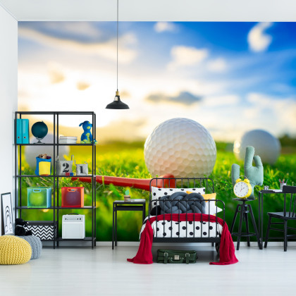 Fototapeta Piłki Golfowe 3D