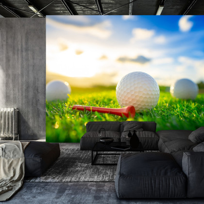 Fototapeta Piłki Golfowe 3D