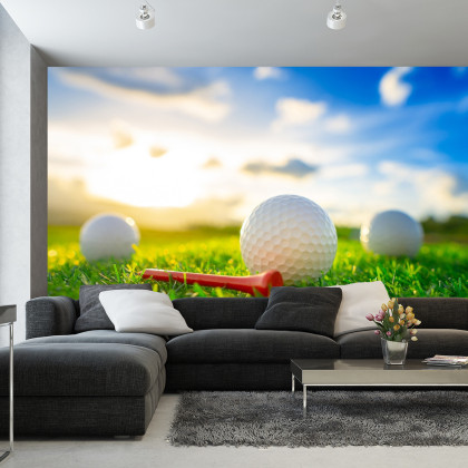 Fototapeta Piłki Golfowe 3D