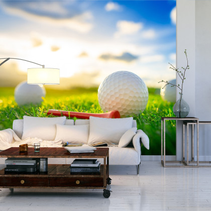 Fototapeta Piłki Golfowe 3D