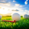 Fototapeta Piłki Golfowe 3D