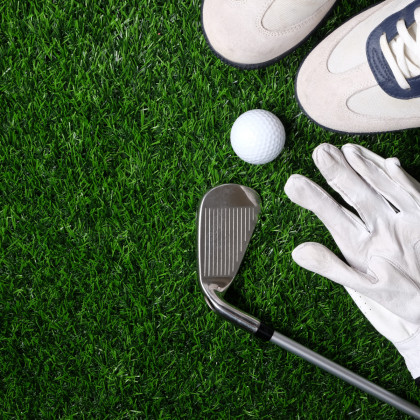 Fototapeta Zestaw Golfowy Na