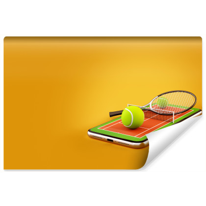 Fototapeta Tenis Na Smartfonie
