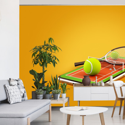 Fototapeta Tenis Na Smartfonie