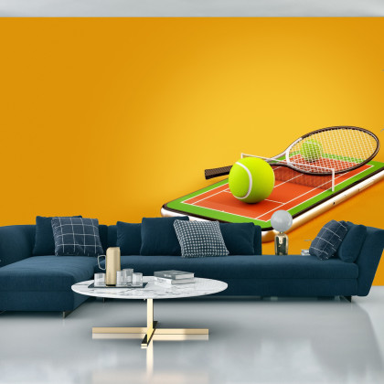 Fototapeta Tenis Na Smartfonie