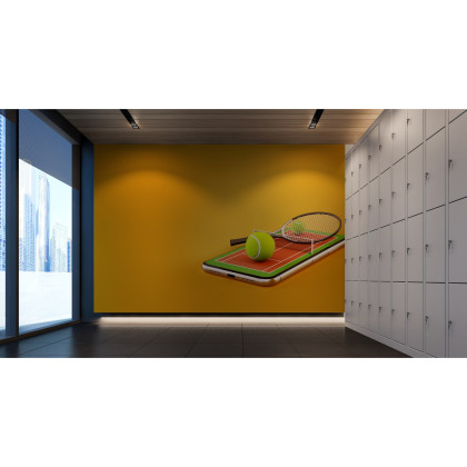 Fototapeta Tenis Na Smartfonie