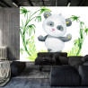 Fototapeta Panda I Bambus