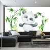 Fototapeta Panda I Bambus