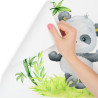 Fototapeta Panda I Bambus