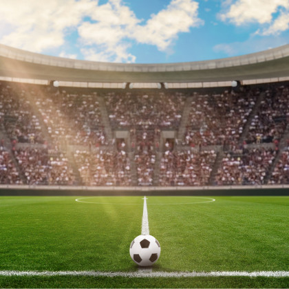 Fototapeta Piłka Nożna Stadion
