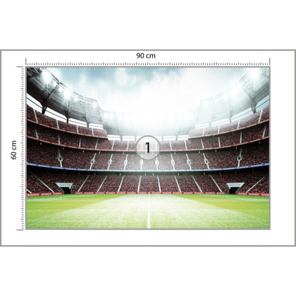 Fototapeta 3D Stadion Piłkarski