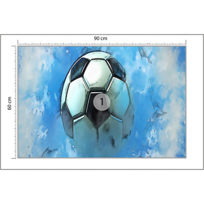 Fototapeta Sport, Piłka 3D