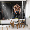 Fototapeta Muskularny Mężczyzna Podczas