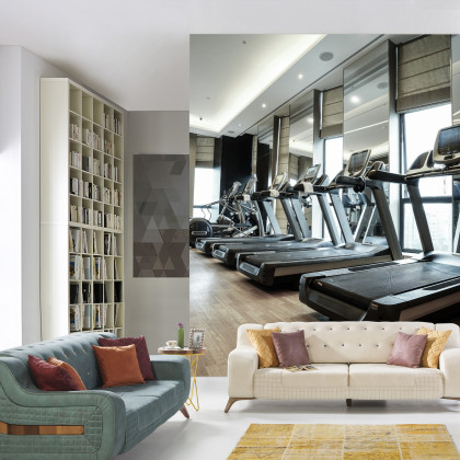 Fototapeta Nowoczesny Klub Fitness