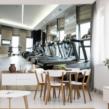 Fototapeta Nowoczesny Klub Fitness