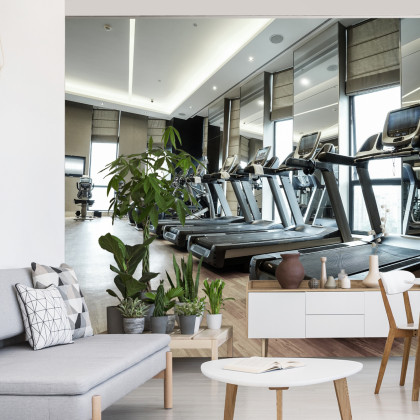 Fototapeta Nowoczesny Klub Fitness