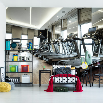 Fototapeta Nowoczesny Klub Fitness