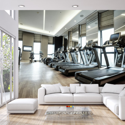 Fototapeta Nowoczesny Klub Fitness