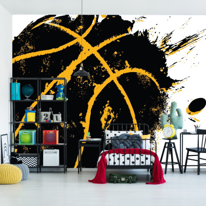 Fototapeta Piłka W Stylu Graffiti