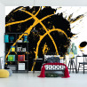 Fototapeta Piłka W Stylu Graffiti