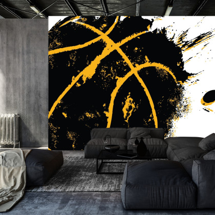 Fototapeta Piłka W Stylu Graffiti