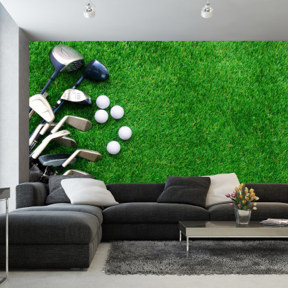 Fototapeta Kije Golfowe Na