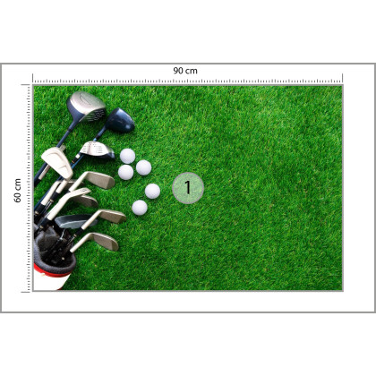 Fototapeta Kije Golfowe Na