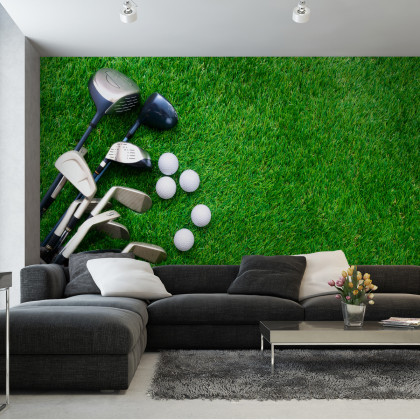 Fototapeta Kije Golfowe Na