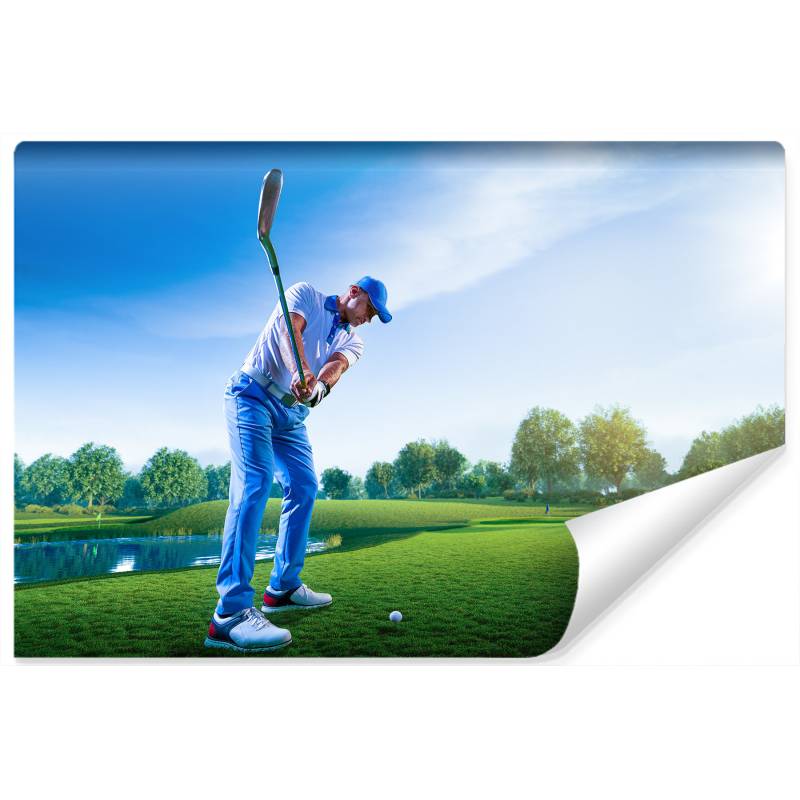 Fototapeta Golfista W Czasie Rozgrywki