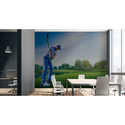 Fototapeta Golfista W Czasie Rozgrywki