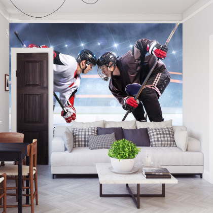Fototapeta Początek Meczu Hokejowego