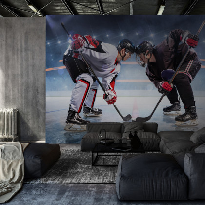 Fototapeta Początek Meczu Hokejowego