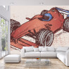 Fototapeta Bolid F1 W Stylu Grunge