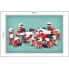Fototapeta Pit Stop Bolidu F1