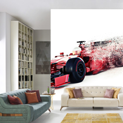 Fototapeta Abstrakcyjny Bolid F1