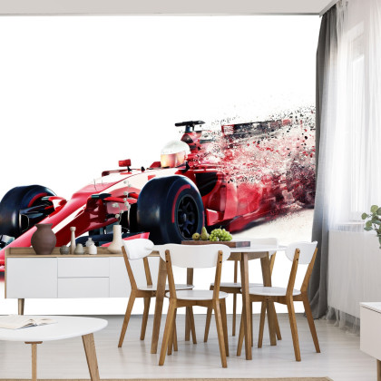 Fototapeta Abstrakcyjny Bolid F1