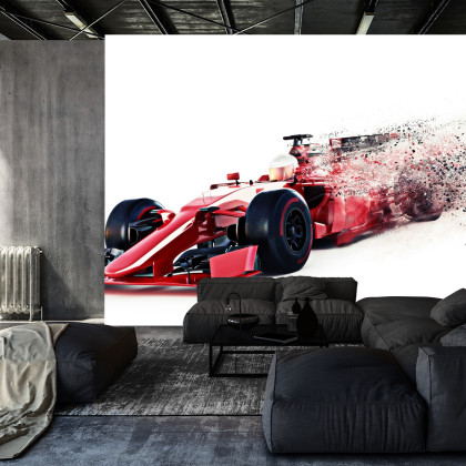 Fototapeta Abstrakcyjny Bolid F1
